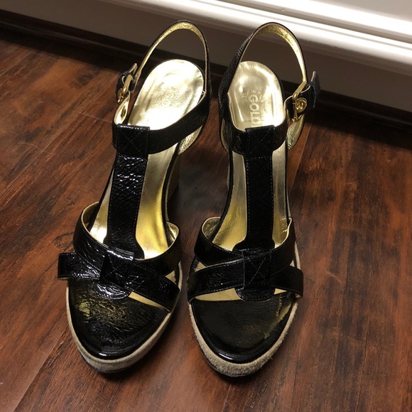 Golden Bleu Wedge - Picture 2 of 3